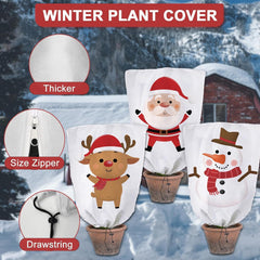 3er Pack Winter Pflanzenschutz Abdeckung Olivenbaum Palmen