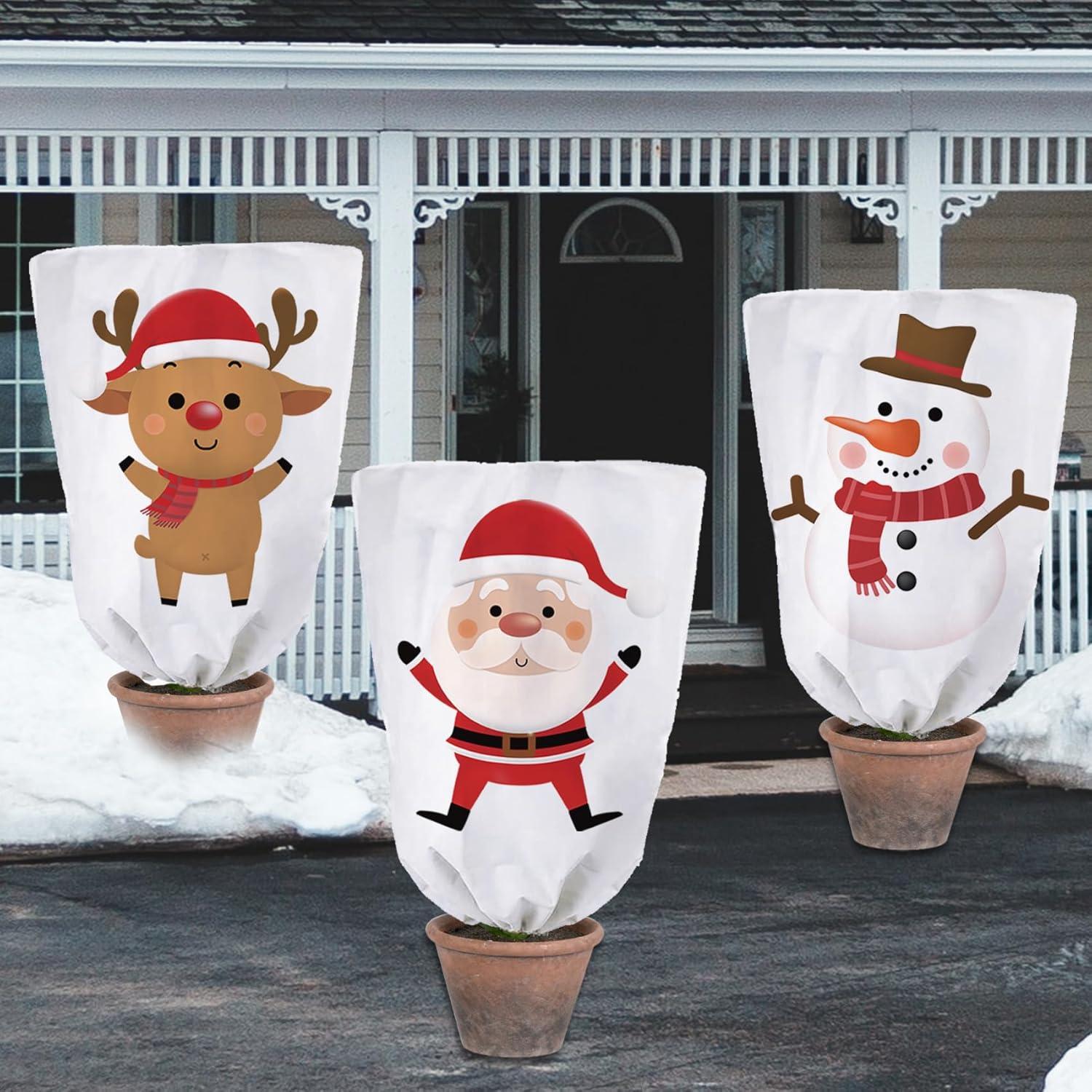 3er Pack Winterschutz Pflanzen Frostschutz 0,8 x 1,2m