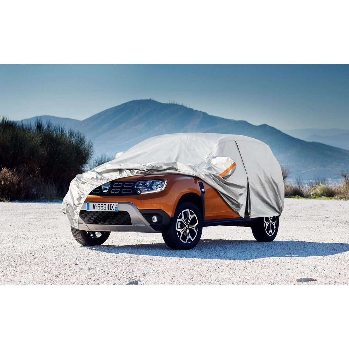 Autoabdeckung für Dacia/Renault Duster (2010-2025) – Wasserdicht & Atmungsaktiv