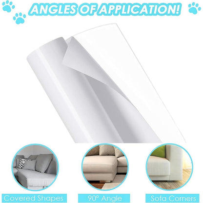 Kratzschutzfolie Katzen Selbstklebend Transparent Möbel Sofa