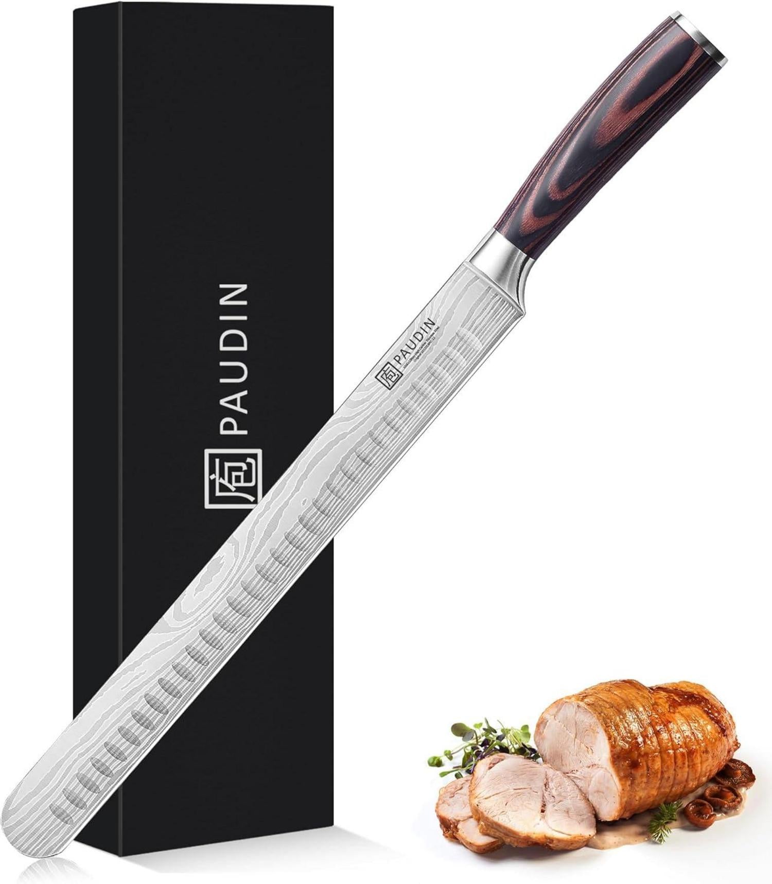 PAUDIN Tranchiermesser 30cm Profi Fischmesser Edelstahl Scharfe Klinge