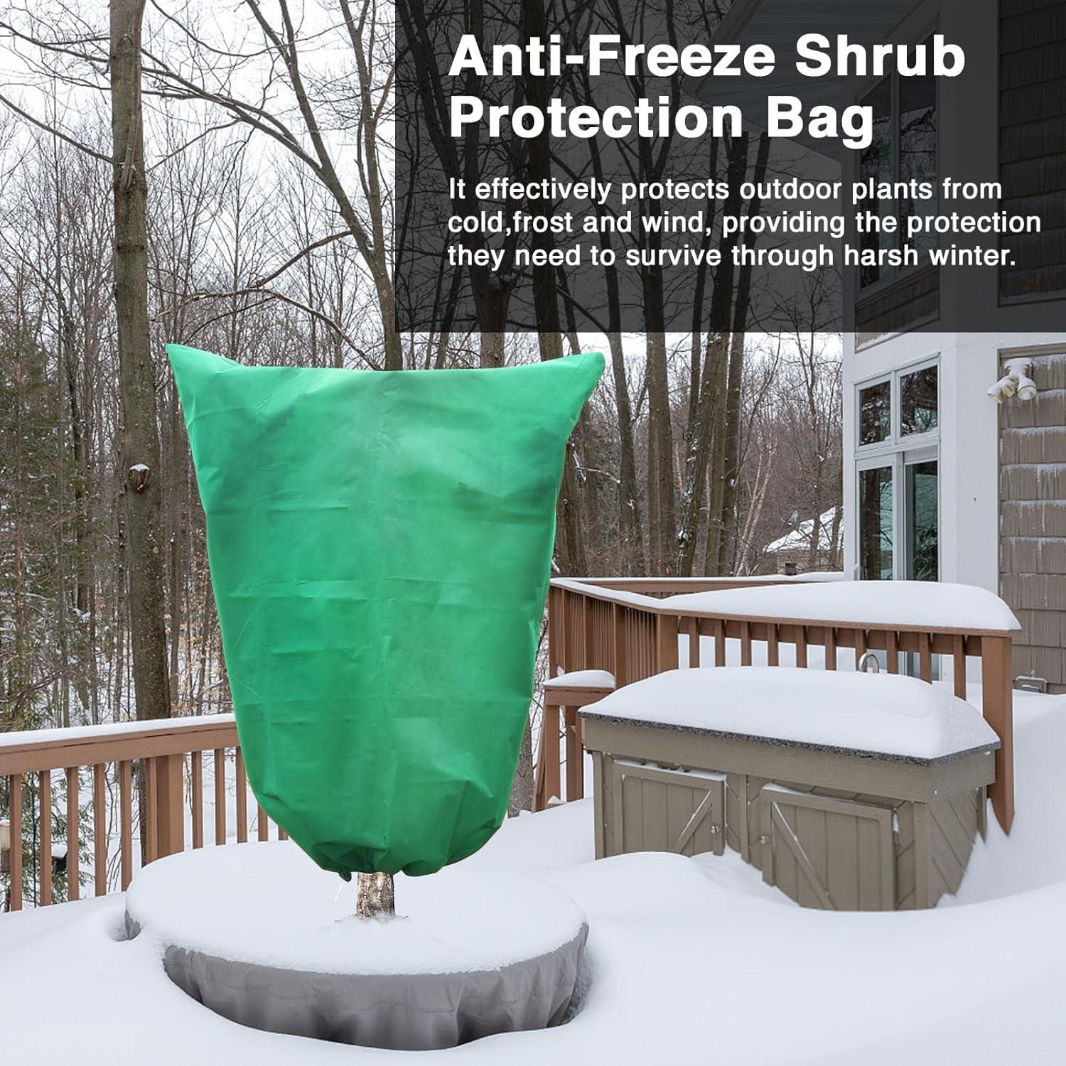 2er Pack Pflanzenabdeckungen Frostschutz 120x180cm Schutz Winter Garten