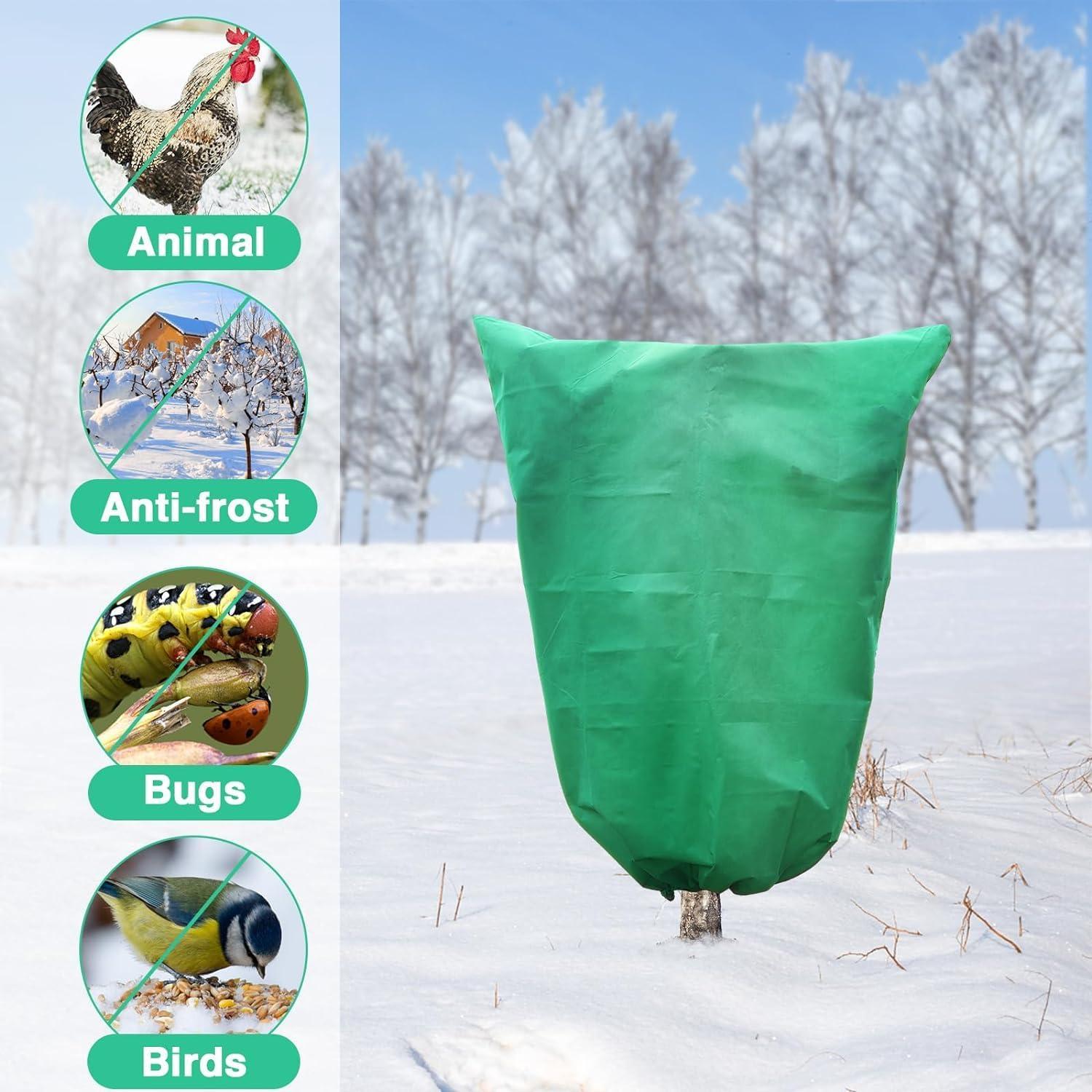 Frostschutz Pflanzenabdeckungen 80x120cm 2er Packung OAHAO