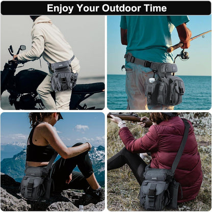 Taktische Beintasche Wasserdicht – Outdoor Hüfttasche für Herren
