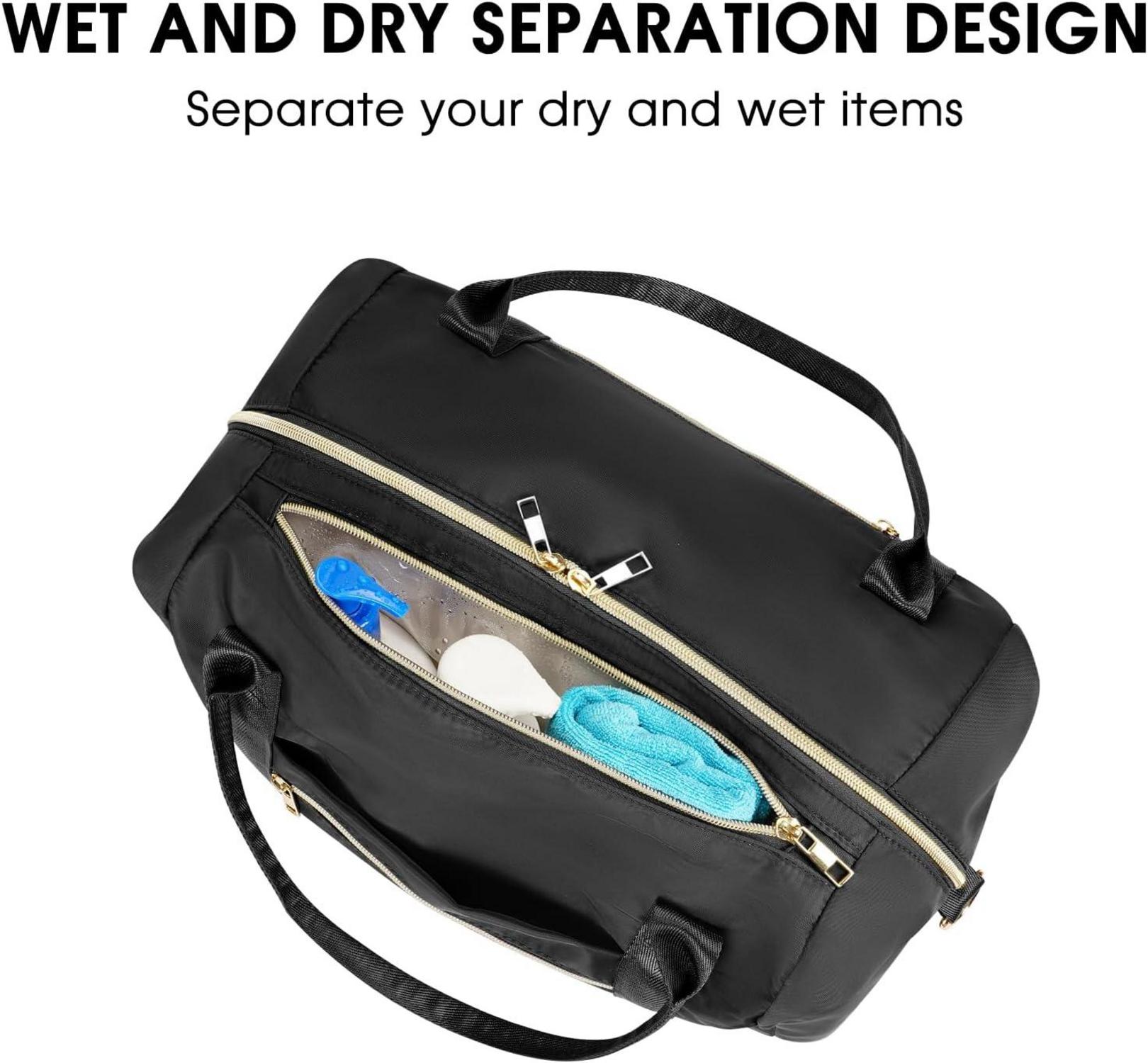 Handgepäcktasche 40x20x25cm Kulturbeutel Transparent Schuhtasche