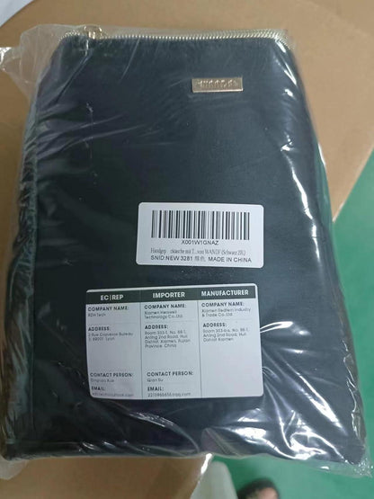 Handgepäcktasche 40x20x25cm Transparent mit Kulturbeutel und Schuhtasche