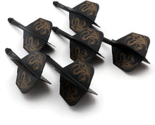 Dartpfeile Set 6-teilig mit integriertem Dartschaft und Flights