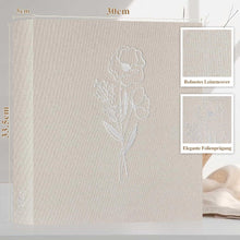 Fotobuch Großes Leinen 100 weiße Seiten DIY Scrapbooking