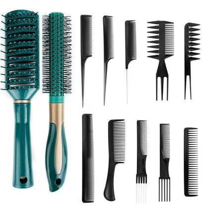 Professionelles Styling Kamm und Bürstenset für Männer und Frauen
