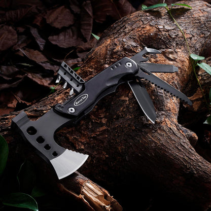 Multitool Axt 11-in-1 Multifunktionswerkzeug Überleben Campingwandern
