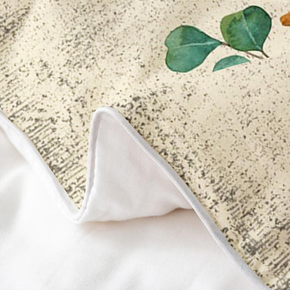 100% Baumwoll Bettbezug 220x240 – Tropical Hawaii Küsten Design