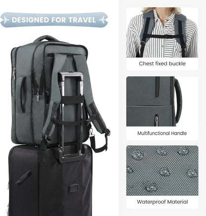 Rucksack Handgepäck abnehmbarer wasserdichter Laptop 17 Zoll Kabine