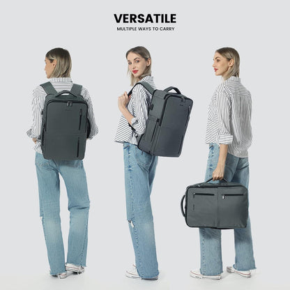 LEICHTER LOVEVOOK Rucksack Handgepäck 17 Zoll mit Schuhfach für Flugzeug