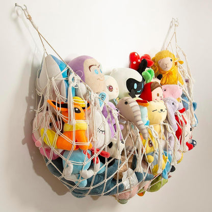 Kuscheltiernetz Hängematte für flache Wandaufhängung