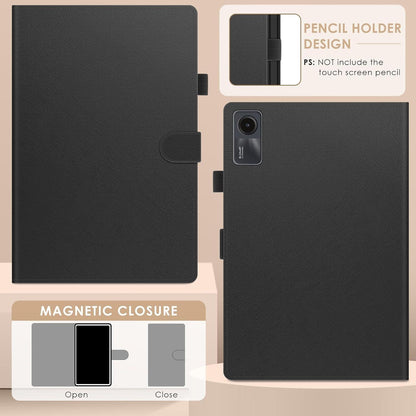 Folio Hülle Xiaomi Redmi Pad SE 11 Zoll 2023 PU Leder Schwarz