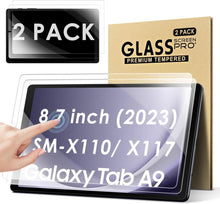 Displayschutzfolie Samsung Galaxy Tab A9 8.7 Zoll 2023 - 2er Pack