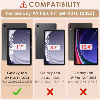 Samsung Galaxy Tab A9 Plus 11 Zoll Displayschutzfolie 9H
