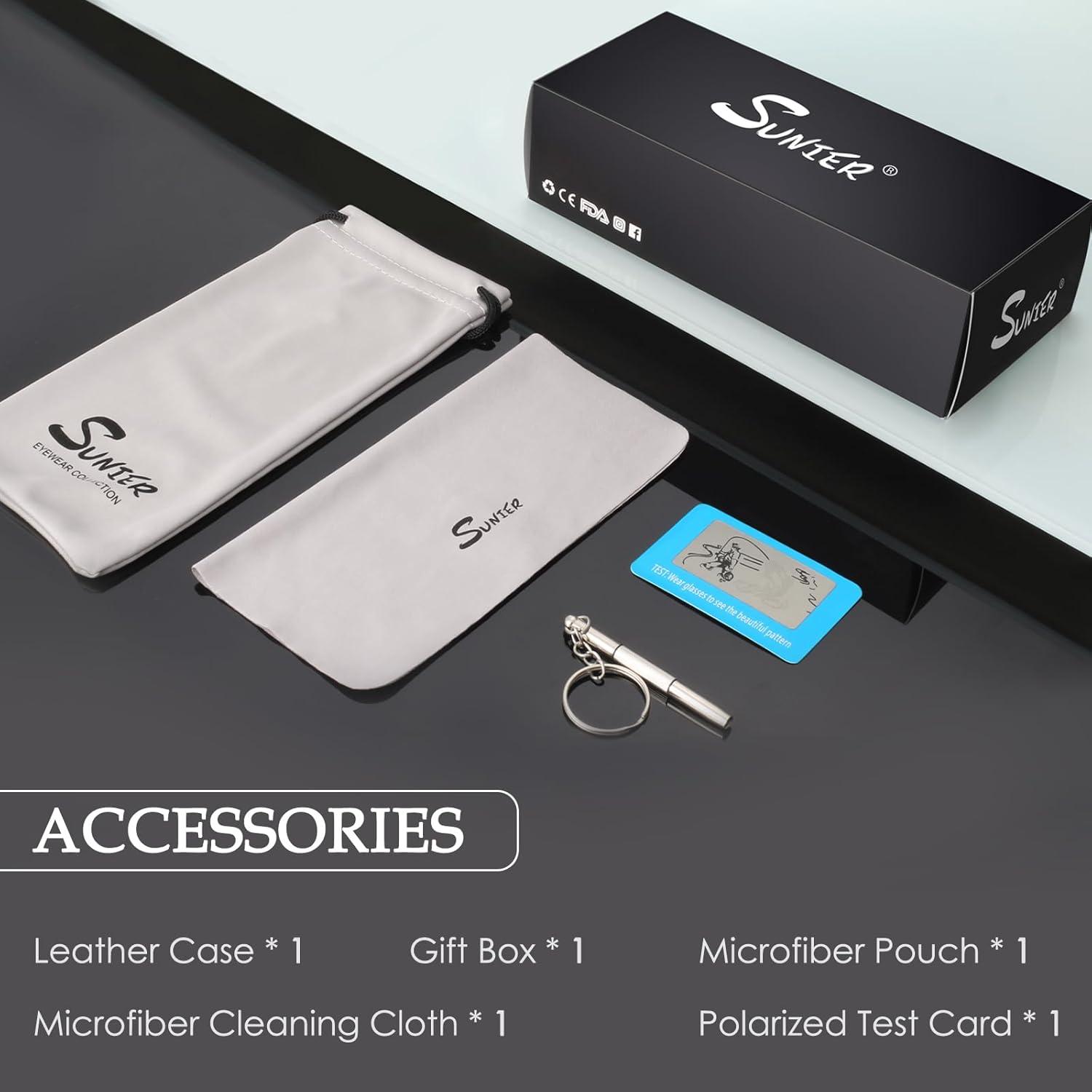 Sonnenbrille Herren Rund Polarisiert Retro Steampunk Metall