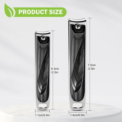 Präzisions-Nagelknipser Set Edelstahl Fingernägel Zehennägel