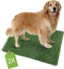 Hundeklo Kunstrasen Matte für Hunde Training, Welpentoilette Pee Pads