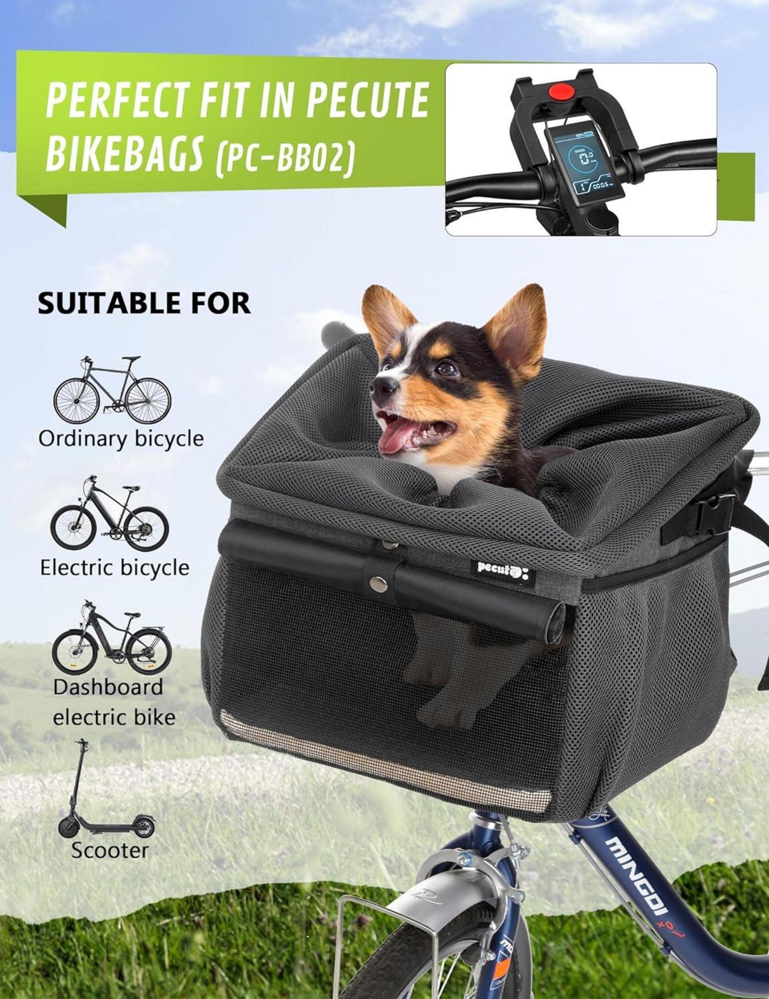 Fahrrad Lenkeradapter E-Bike Schwarz - pecute