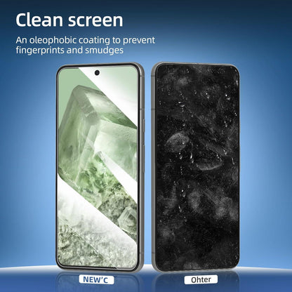 Panzer Schutz Glas Google Pixel 8 3er Pack 9H Härte Ultra-klar 0.33mm