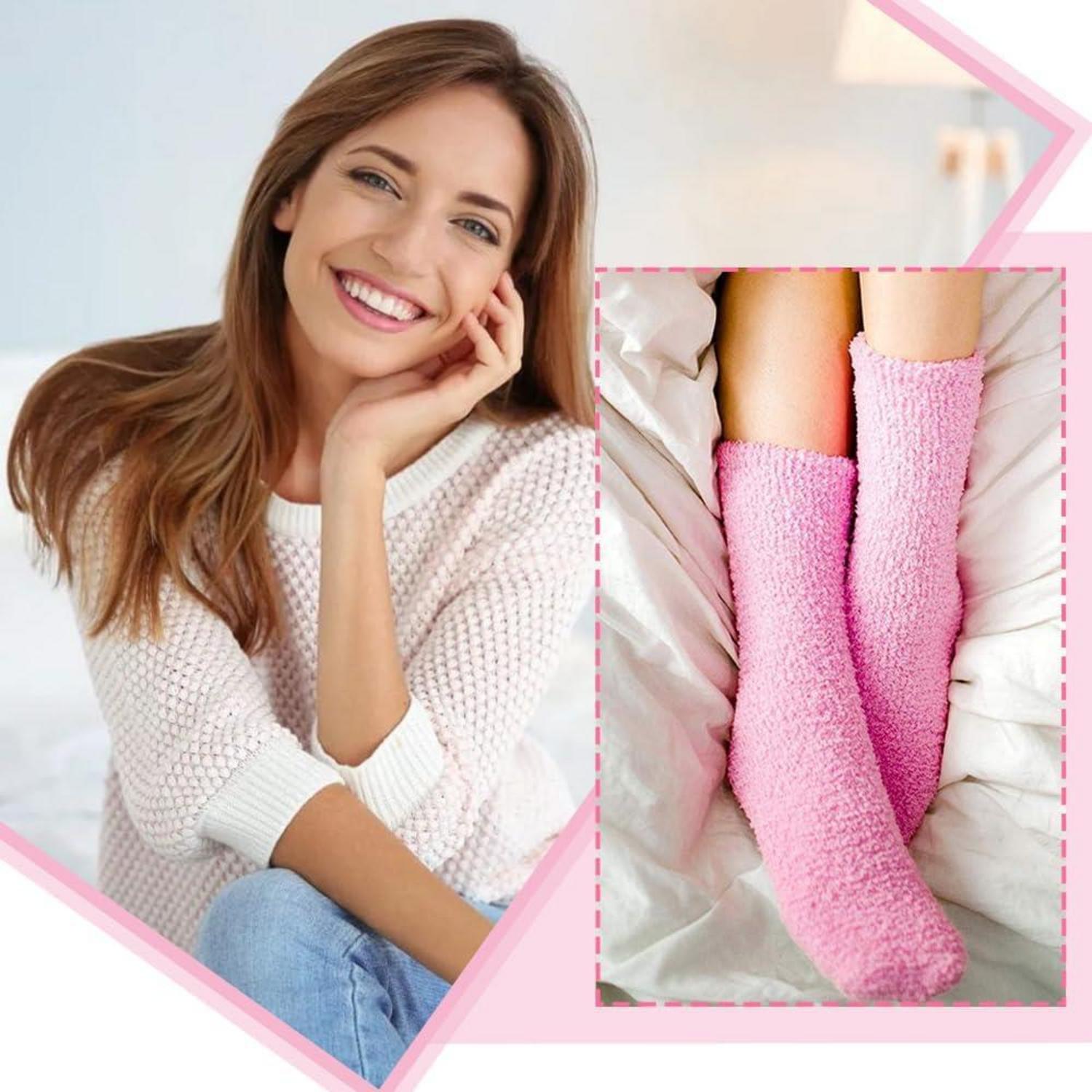 Flauschige Lustige Socken Damen Geburtstagsgeschenk Mama Mädchen