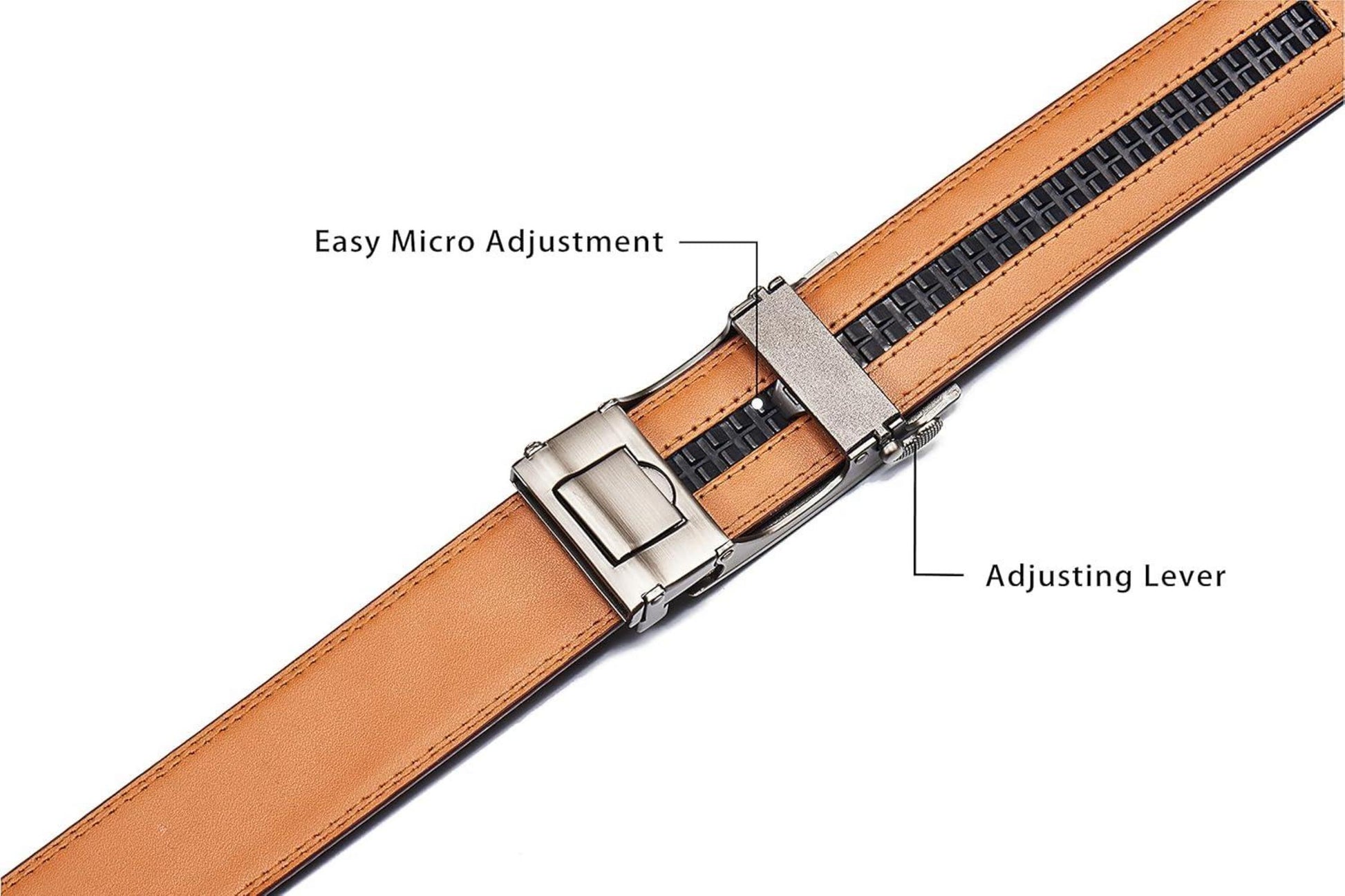 Automatikschnalle in Elegantem Design für Ratsche Gürtel