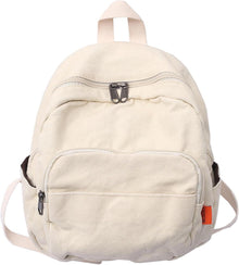 Kleiner Damen Canvas Rucksack für Schule, Arbeit und Reisen