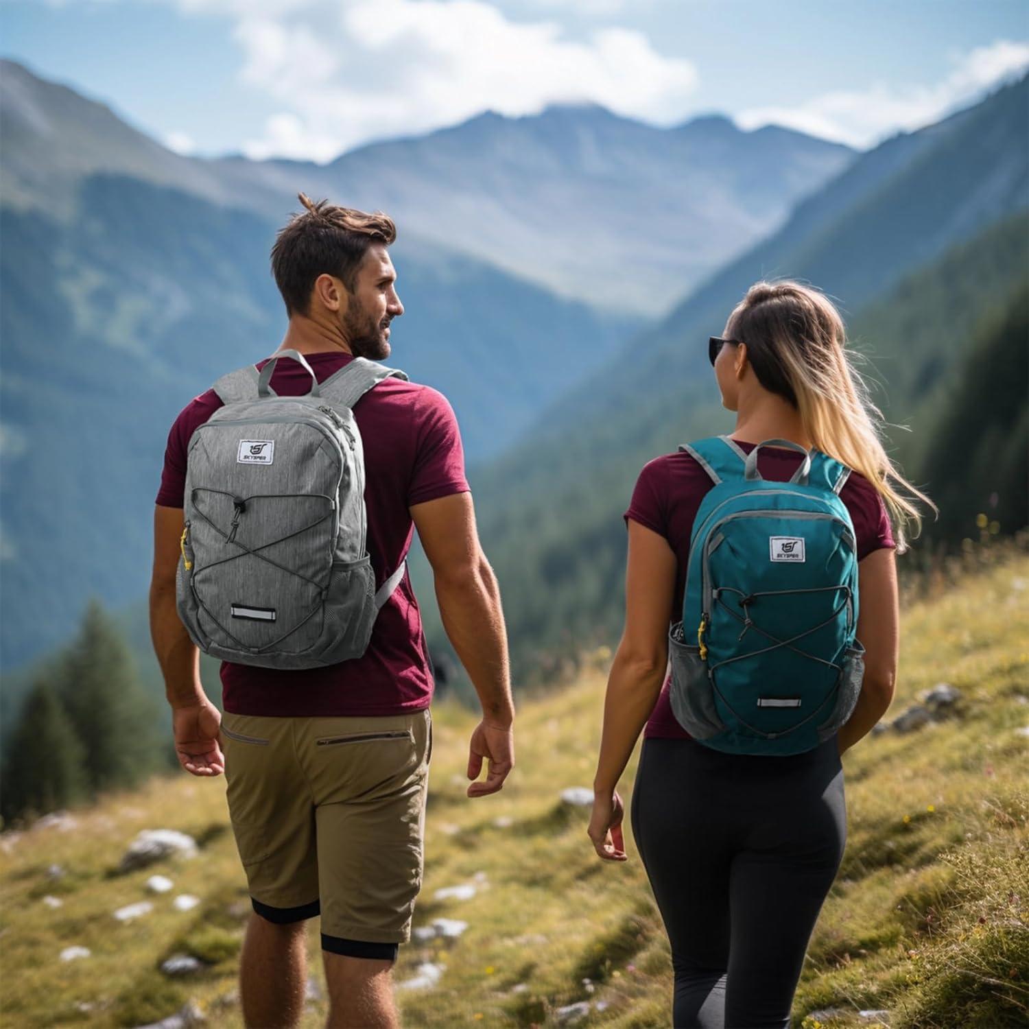 Faltbarer Rucksack 12L Daypack Reiserucksack Wanderrucksack