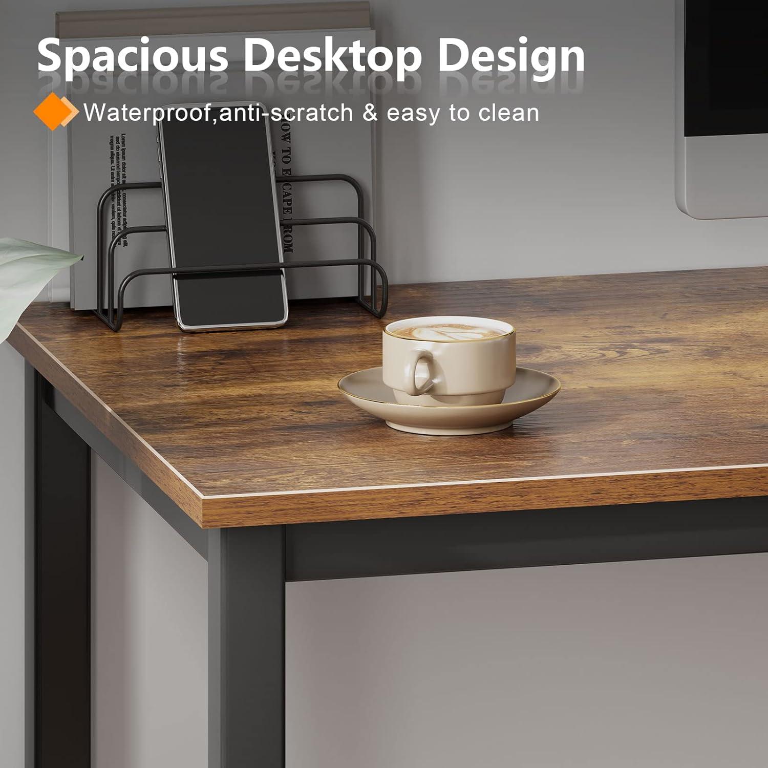 Computertisch Schreibtisch 80x40x75 cm Bürotisch PC Workstation Home Office Esstisch