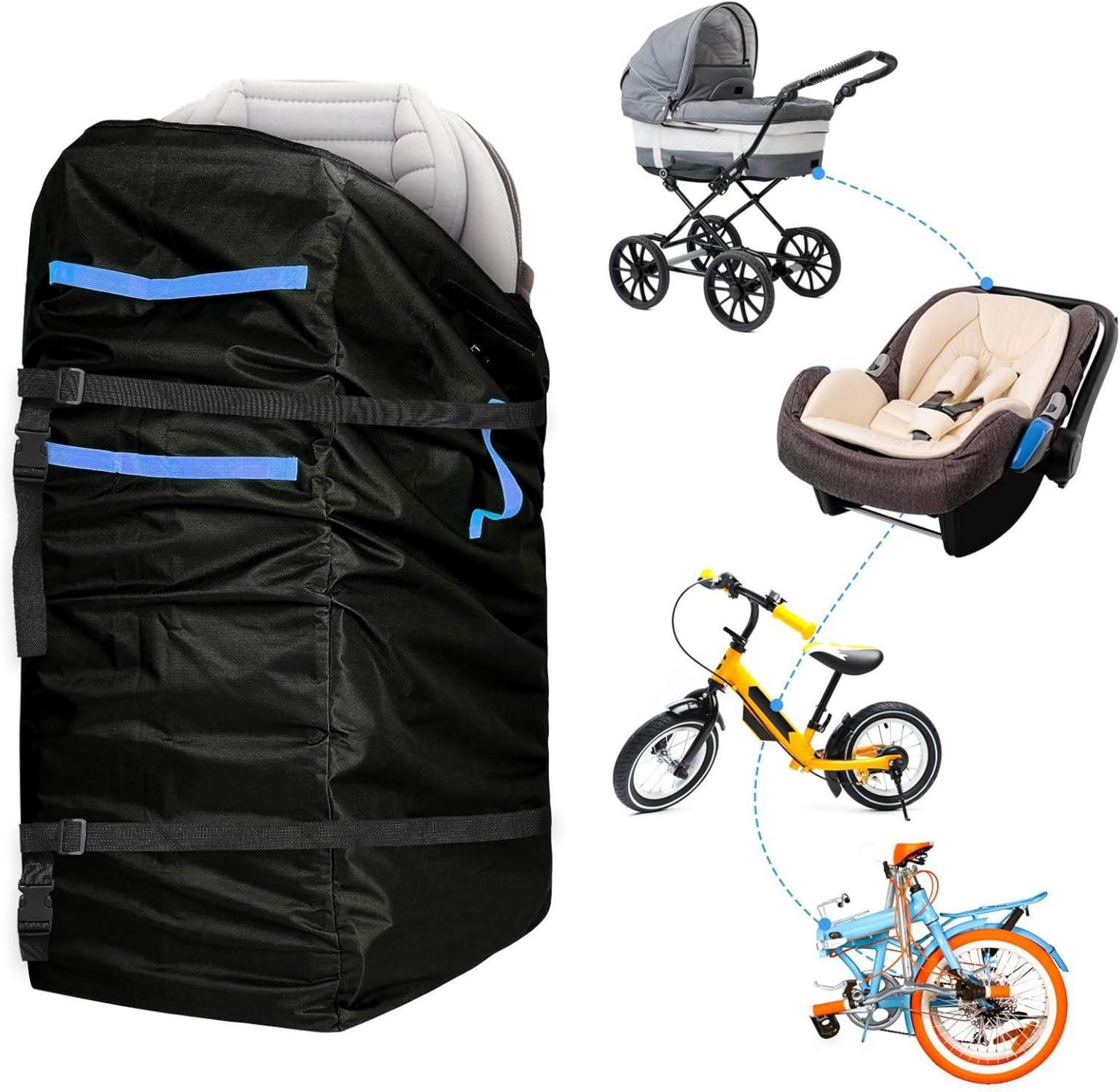 Transporttasche Kinderwagen Flugzeug 120x61x46cm Gate Check Wasserdicht 720D Schutzhülle Kindersitz