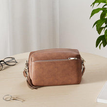 Damen Umhängetasche Vegan Leder Crossbody Schultertasche