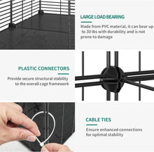 YITAHOME Katzenkäfig 2-stöckig mit Metalldraht für Katzen