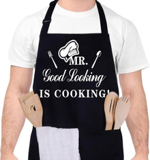 Lustige Kochschürze Mr. Good Looking Is Cooking