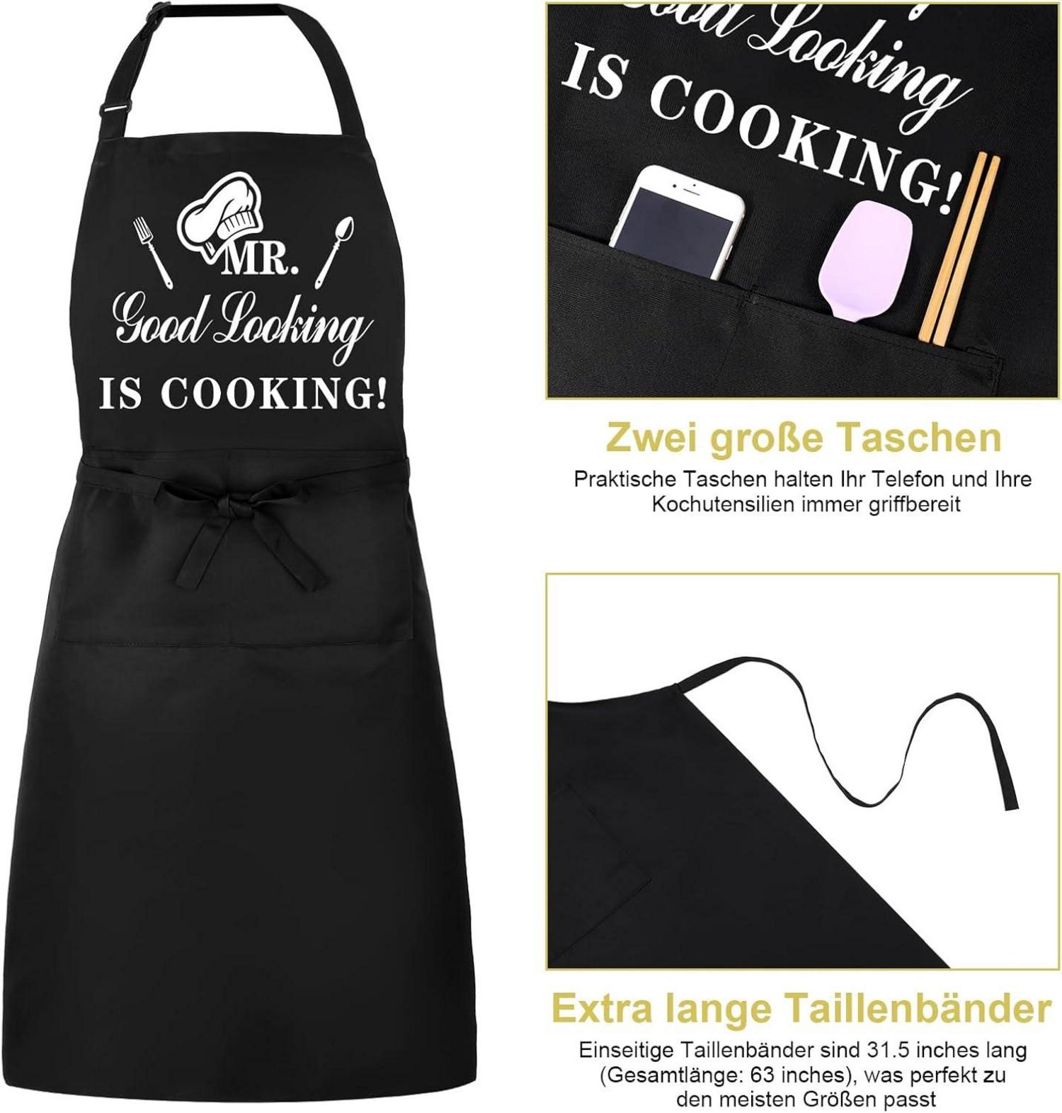 Lustige Kochschürze Mr. Good Looking Is Cooking