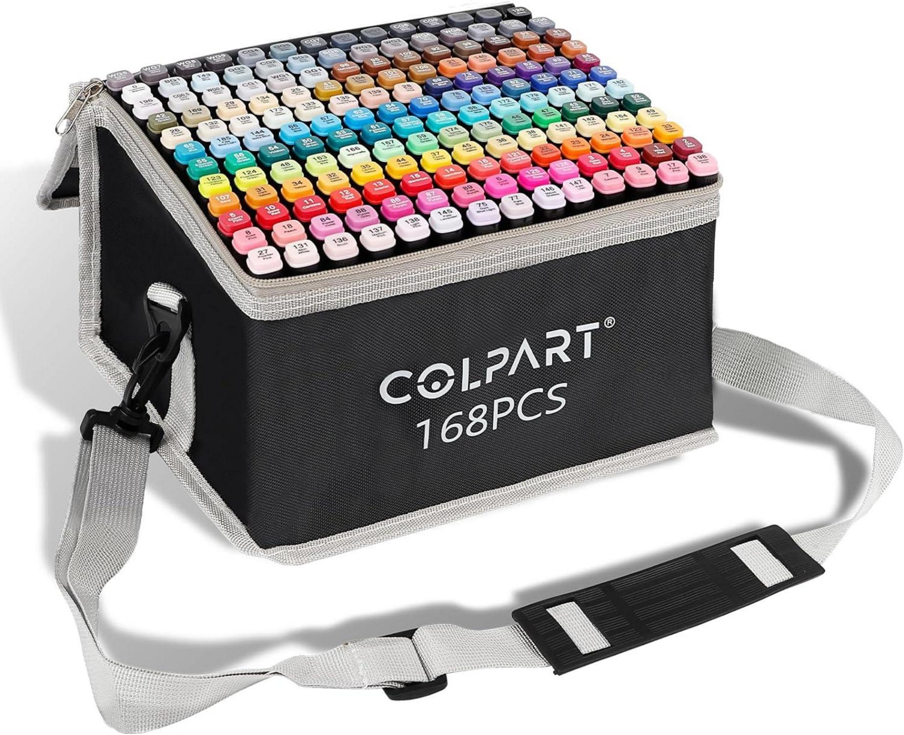 168 Farben Alkohol Filzstifte Set für Manga Design Malerei Zeichnung