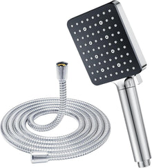 Duschkopf Hochdruck 6 Strahlarten Filter Antikalk Chrom 1,6 m Schlauch