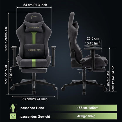 Ergonomischer Gaming Stuhl mit