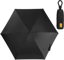 Mini UV-Schutz Regenschirm mit 5 Rippen, Ringgriff, leicht & kompakt
