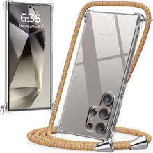 Handykette Samsung Galaxy S24 Ultra Transparent Rainbow