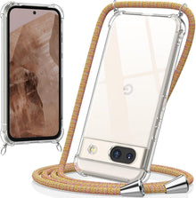 Handykette kompatibel mit Google Pixel 8A Transparente Hülle mit