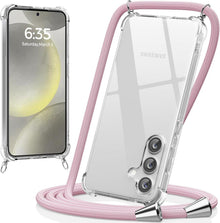 Handykette kompatibel mit Samsung Galaxy S24 Plus, Transparentes