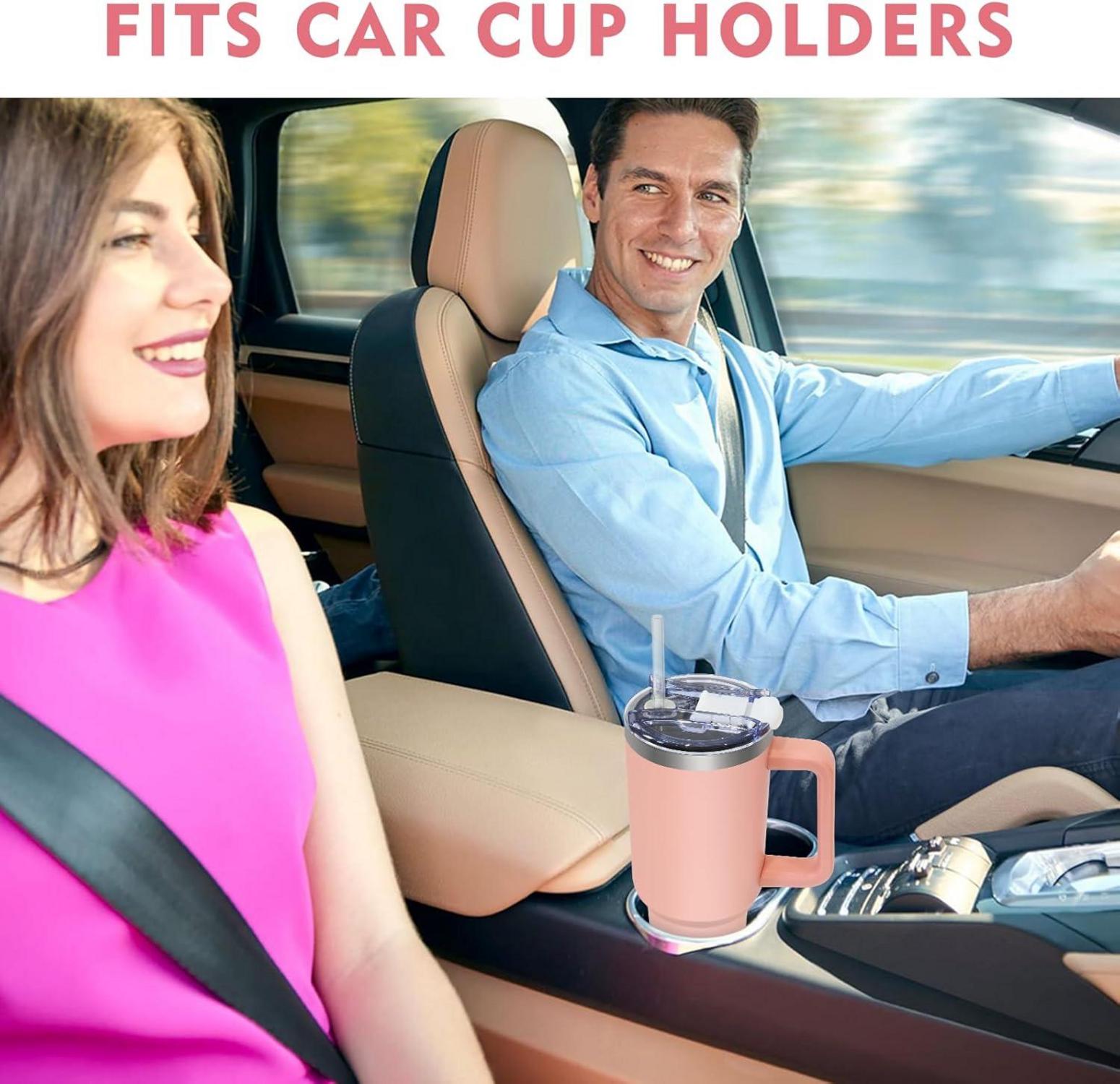 Thermobecher 1180ML mit 2-in-1-Deckel, Edelstahl Isolierbecher mit Griff