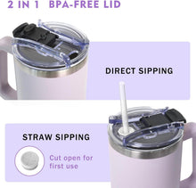 Thermobecher 2-in-1-Deckel 1180ML Kaffeebecher to go Thermo