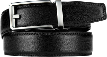 Ledergürtel Herren Automatik Gürtel Leder mikroverstellbar ohne Löcher