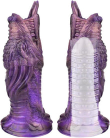Silikon Penis Sleeve 3D Tunnel Masturbator Alien Drachen Dildo
