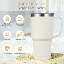 Livole 30oz Doppelwandiger Thermobecher mit