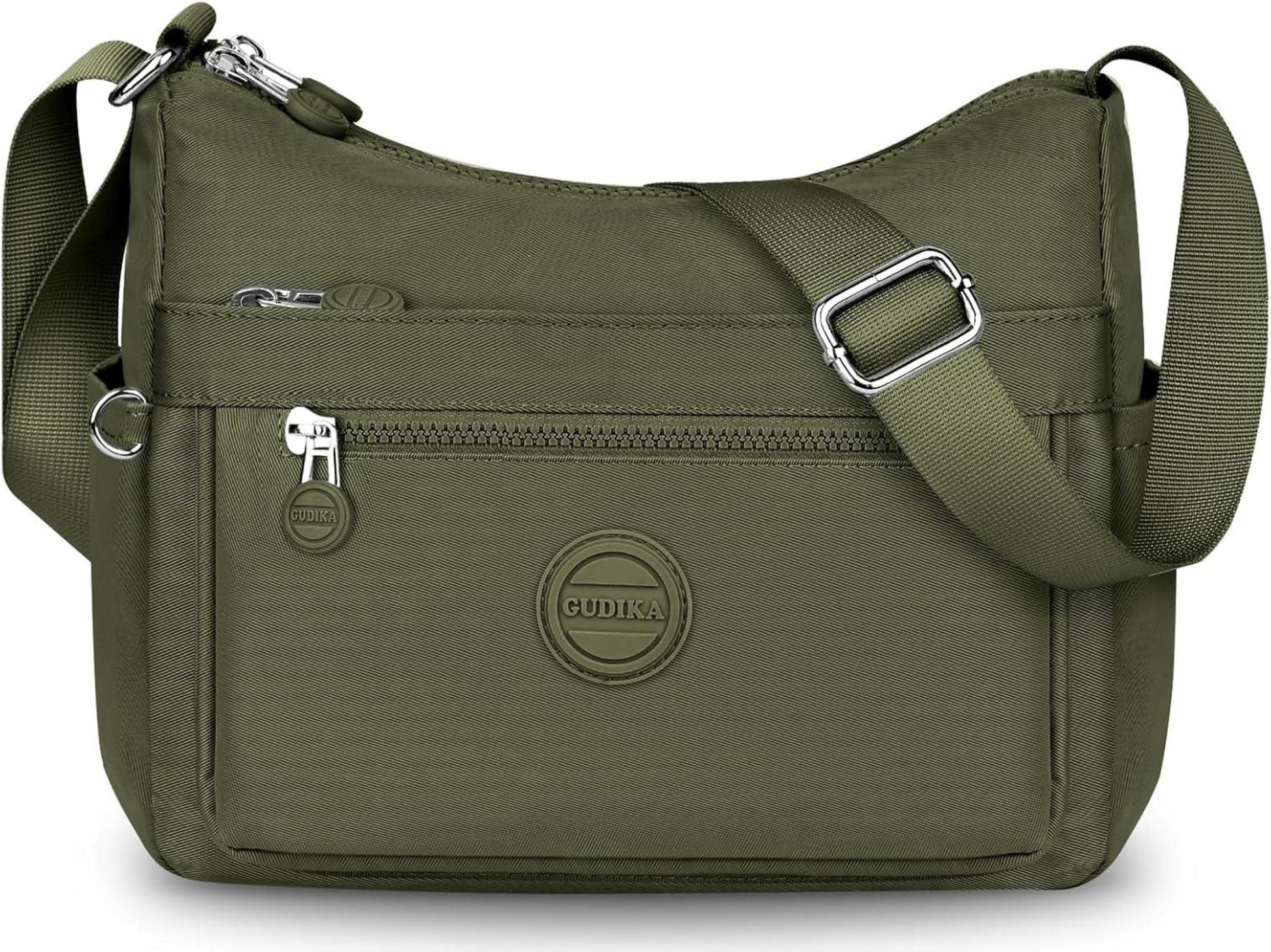 Damen Umhängetasche Nylon Crossbody Bag Mittelgroß Wasserdicht