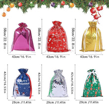 6 x Weihnachts-Geschenktüten mit